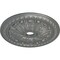 Ekena Millwork Tomango Egg & Dart Ceiling Medallion (Canopies up to 6 3/4"), 27 7/8"OD x 3 7/8"ID x 2 1/2"P, Silver CM27TOSLS - alternate 4